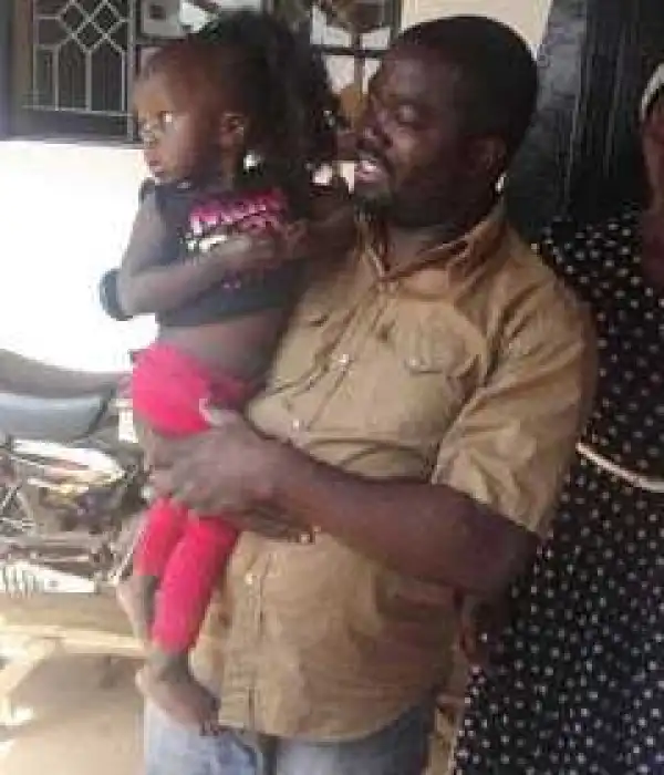 Photo: Police rescue 2-year-old child stolen by house help